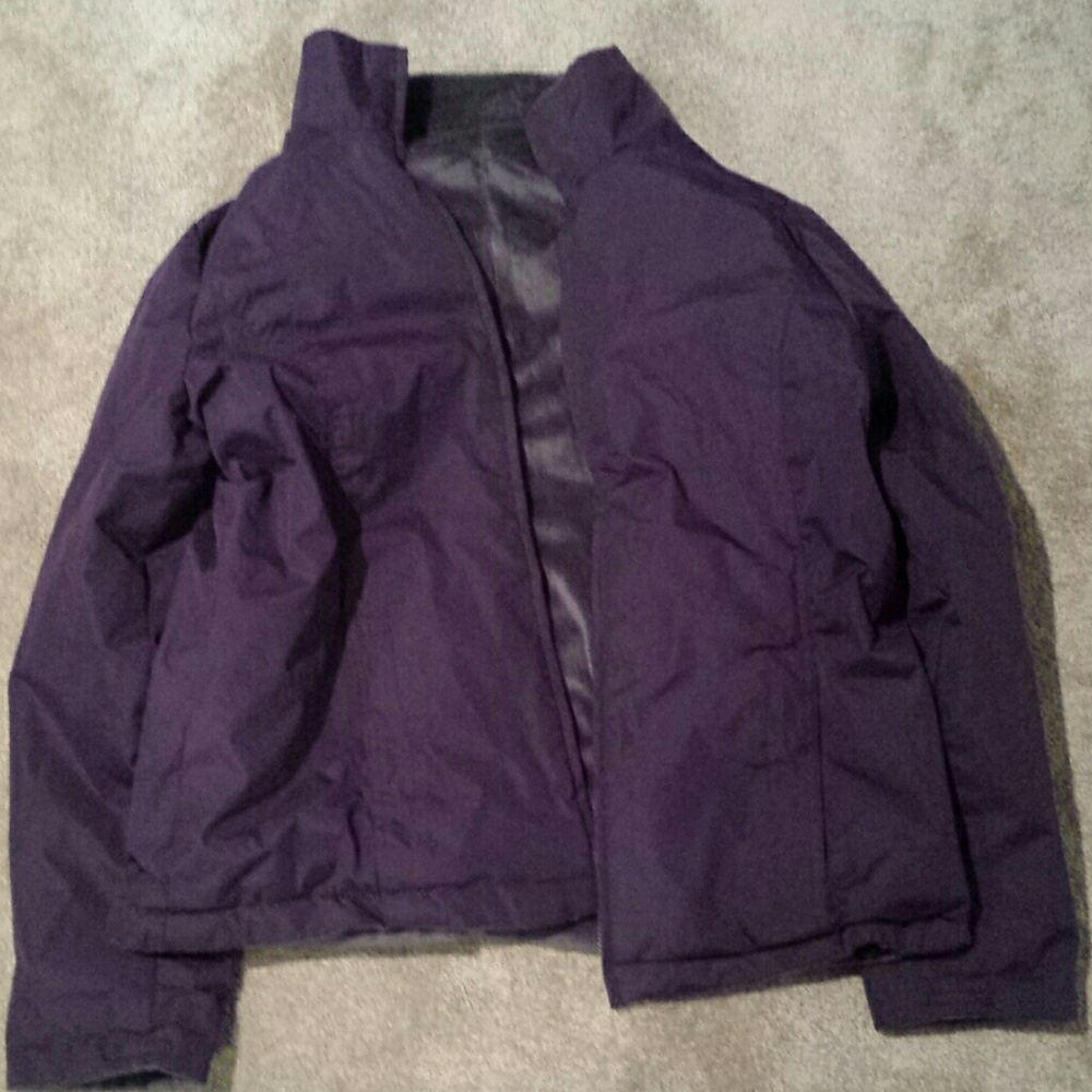 Purple winter jacket